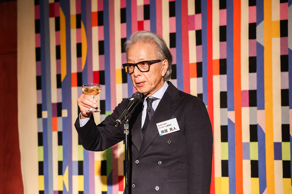 マリ・クレール編集長　田居 克人